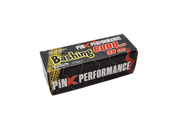 Pink Performance PP3-3S6000-M 11.1v 6000mah 50C Lipo Battery - Multi ...