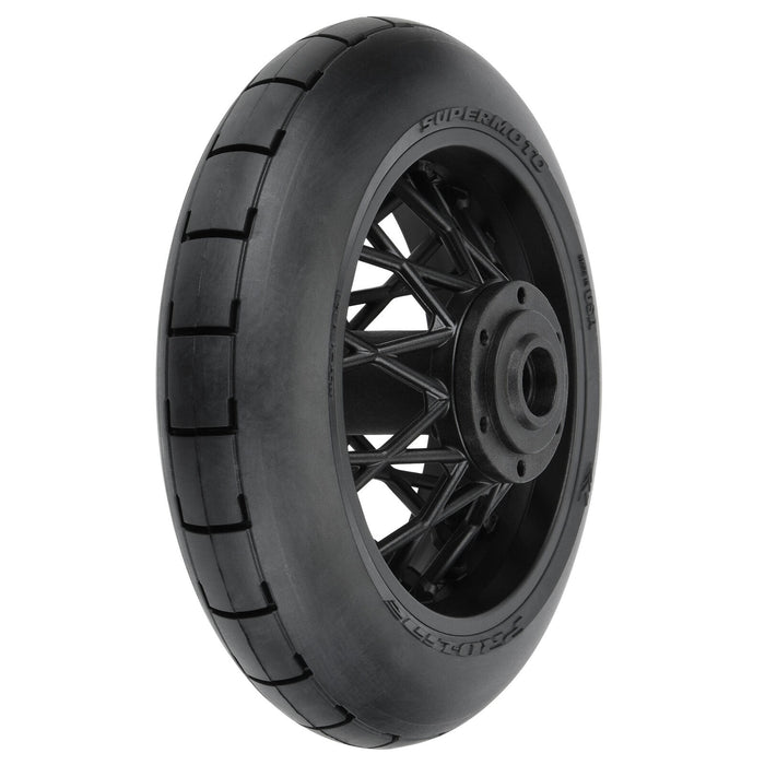 1/4 Supermoto S3 Motorcycle Rear Tyre MTD Black - 1pc