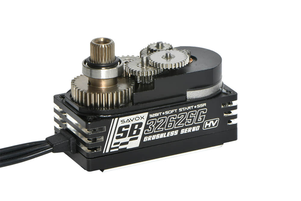 Savox SB3262SG HV Low Profile Brushless CNC Servo 28kg/0.08s@7.4v