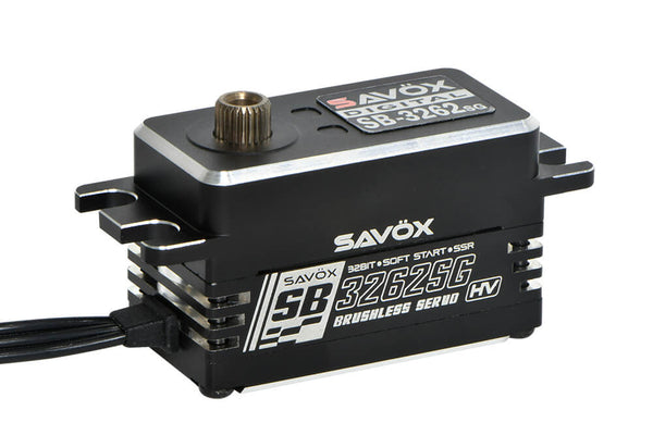 Savox SB3262SG HV Low Profile Brushless CNC Servo 28kg/0.08s@7.4v