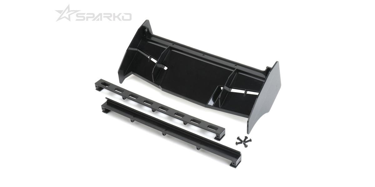 F8 1/8 Buggy Wing - Black *