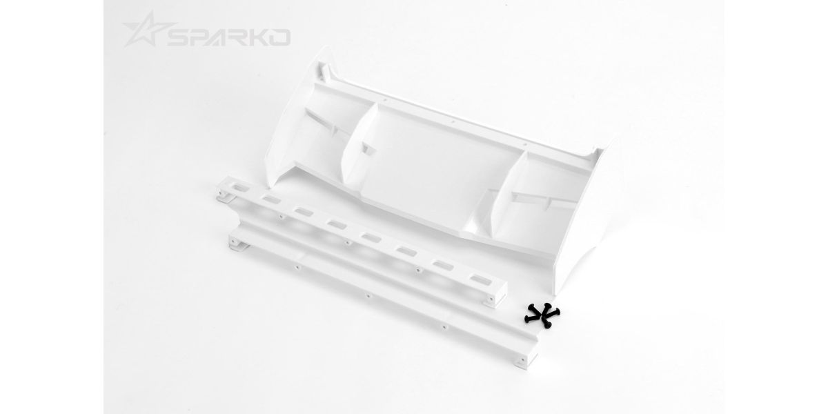 F8 1/8 Buggy Wing - White *