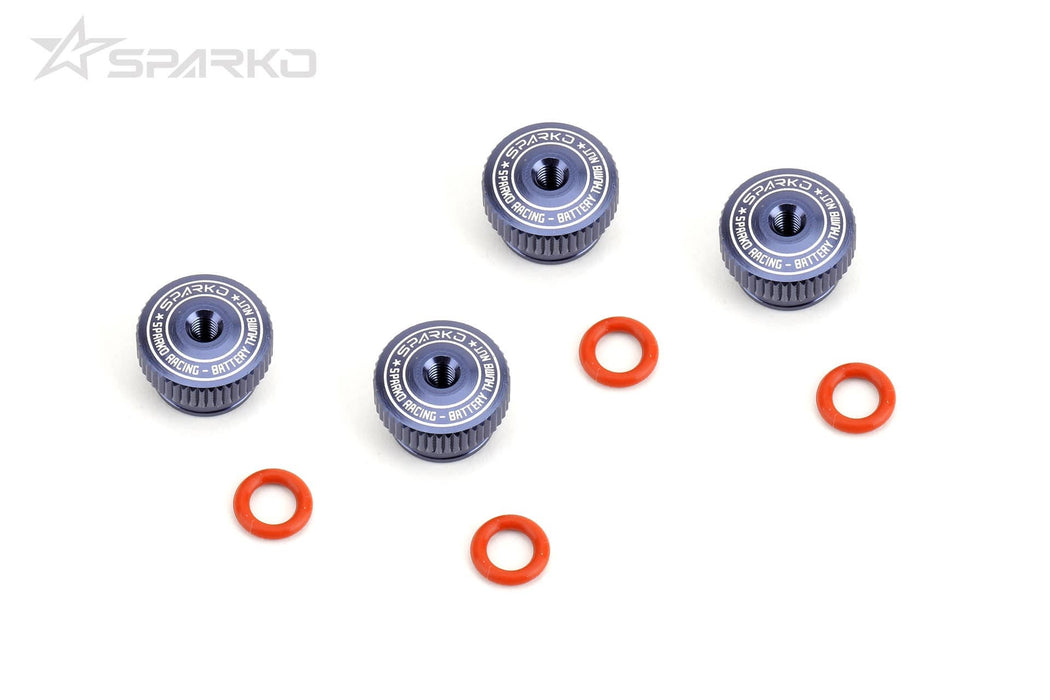 F8 Battery Strap Nuts - 4pcs