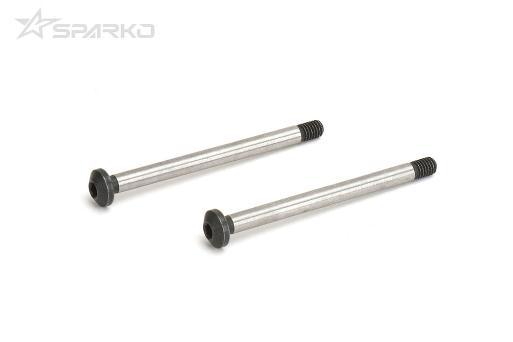 F8 Hard Front Lower Suspension Shaft Screw - 2pcs