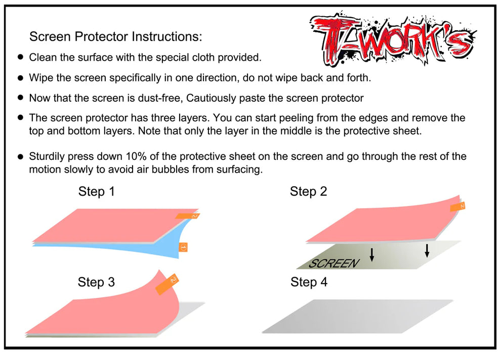 Screen Protector for Futaba T10PX