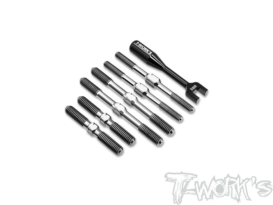Titanium Turnbuckle Set for HB Racing D8WS