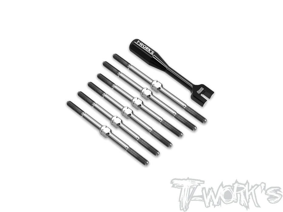 Titanium Turnbuckle Set for Schumacher LD3M