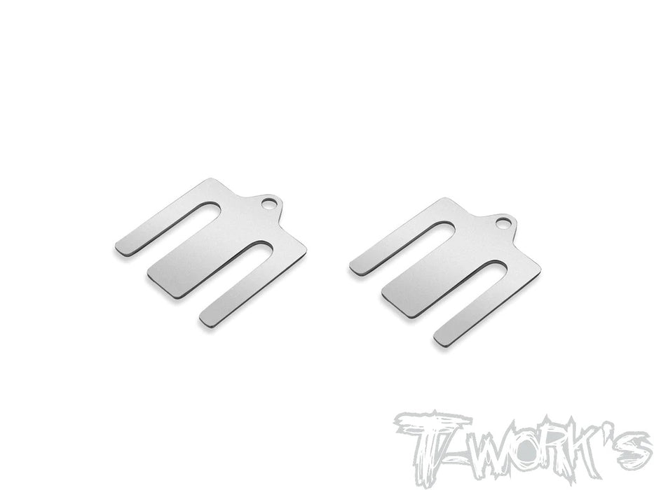 Stainless Steel 0.5mm Bulkhead Shim for Team Associated RC10B7