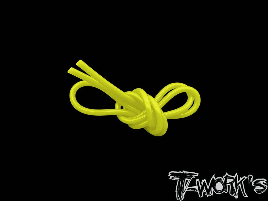 Silicone Fuel Tube 5.2x2.3mm (1m) - Flourescent Yellow