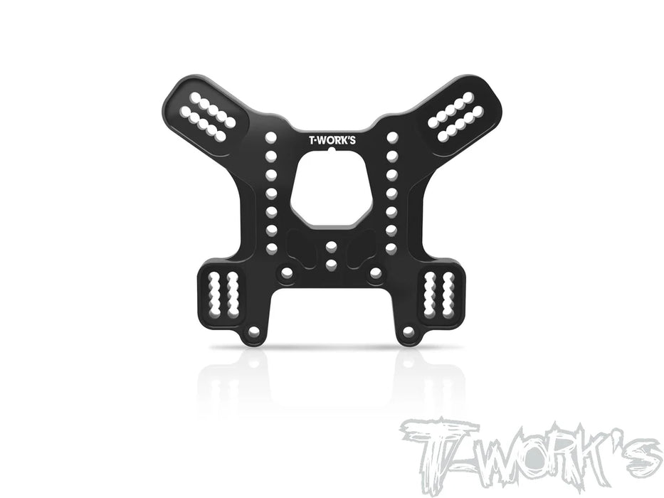 Black Hard Coated Alu Rear Shock Tower for Mugen MBX8R
