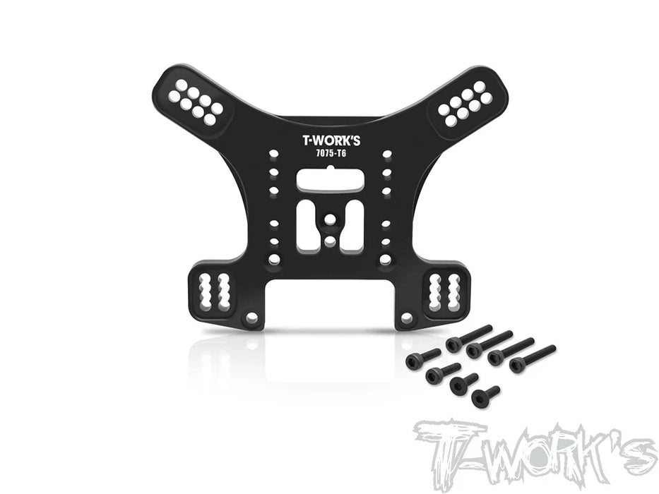 Black Hard Coated Alu Rear Shock Tower for Kyosho MP11