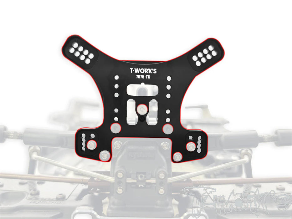 Black Hard Coated Alu Rear Shock Tower for Kyosho MP11