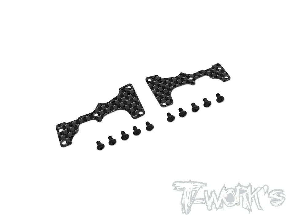 Graphite Front/Rear Upper A-Arm Stiffeners 1mm for Kyosho MP11