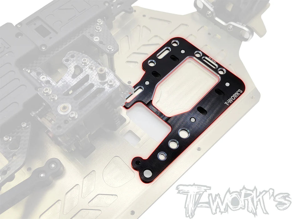 Alu One Piece Engine Mount Plate for Kyosho MP11