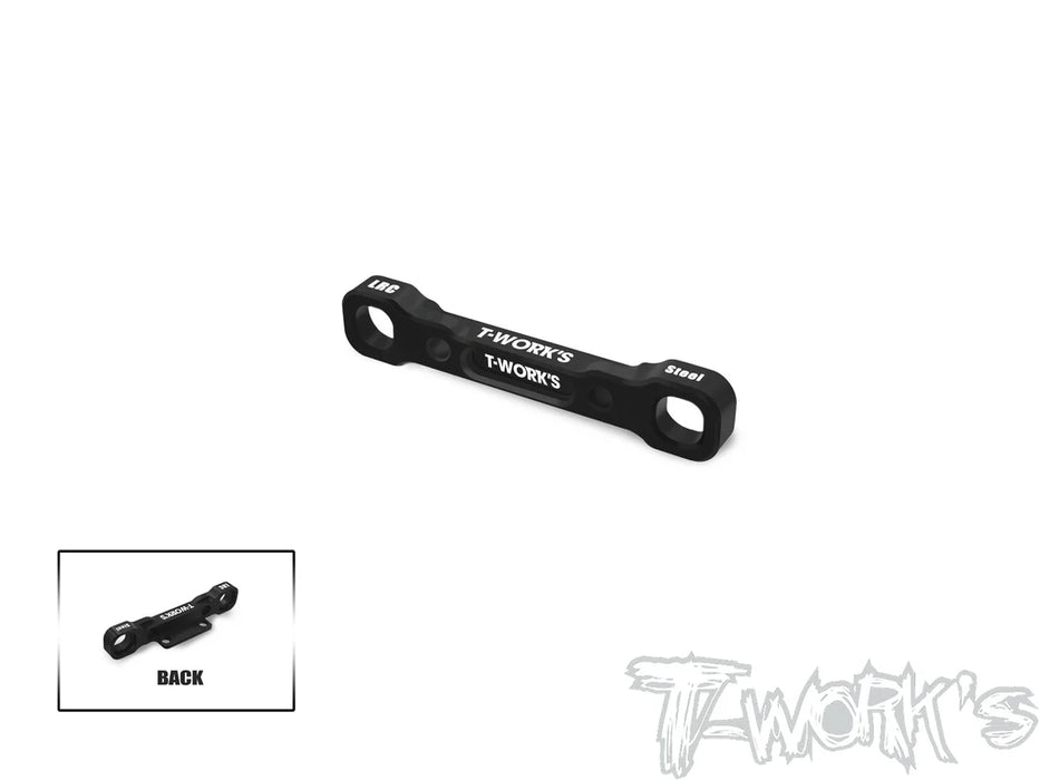 Steel LRC Rear Lower Suspension D Mount for Team Associated RC8B4.1
