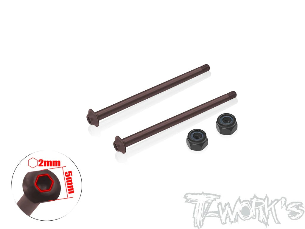 Tworks TO-323-N1-R N1 Steel Captured Design Rear Hinge Pin 3x48mm ...