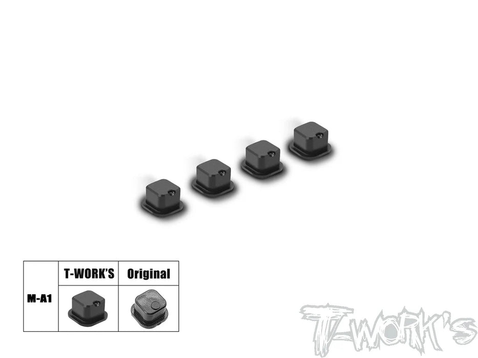 CNC Delrin A & B Arm Mount Insert Type B for Mugen MBX8R