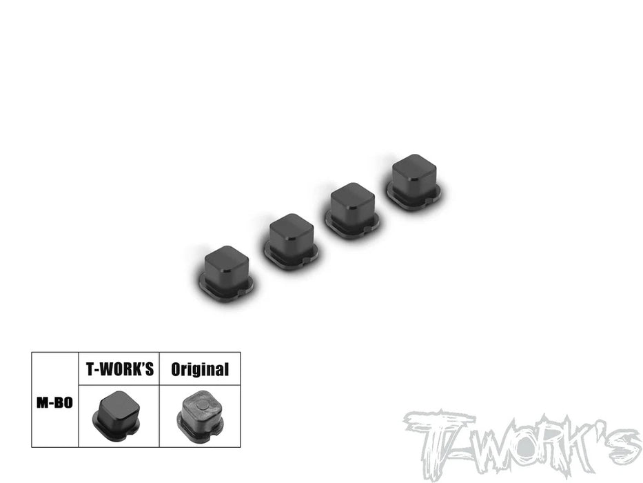 CNC Delrin C & D Arm Mount Insert Type A for Mugen MBX8R