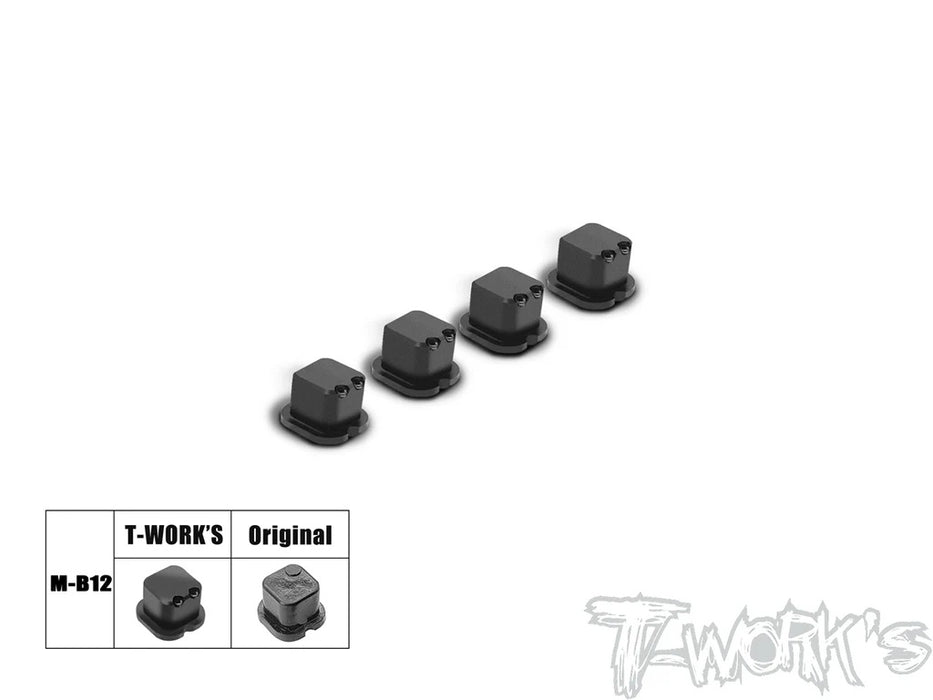CNC Delrin C & D Arm Mount Insert Type C for Mugen MBX8R