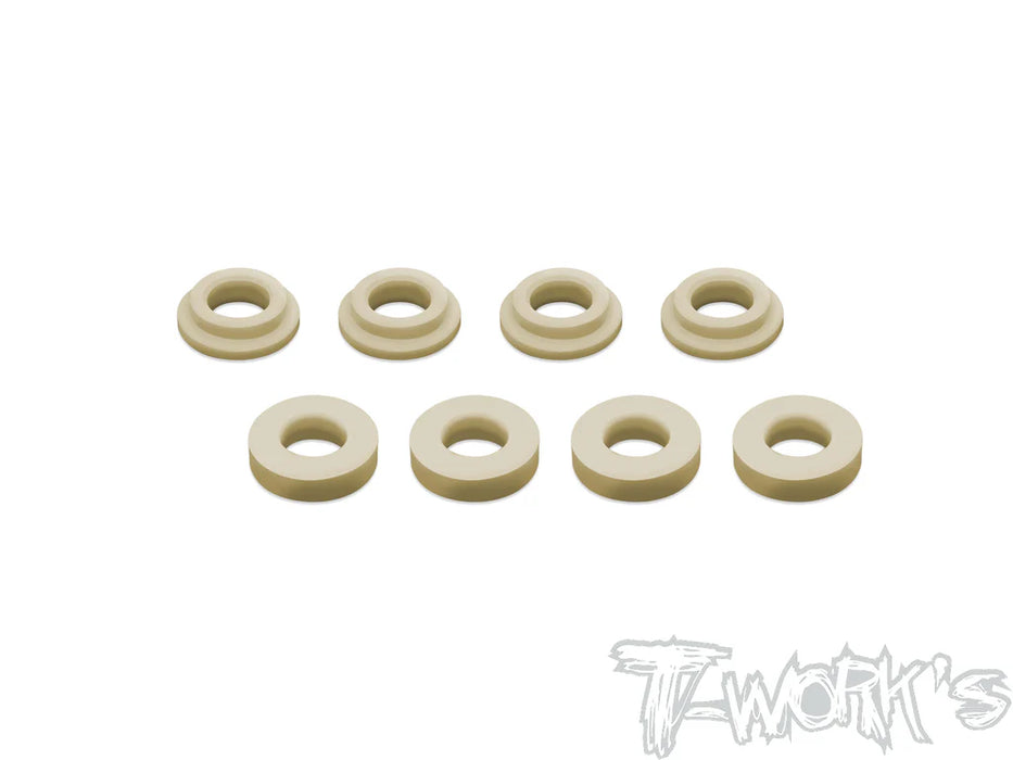 Peek Shock Shaft Guides for Team Associated RC8B4.1