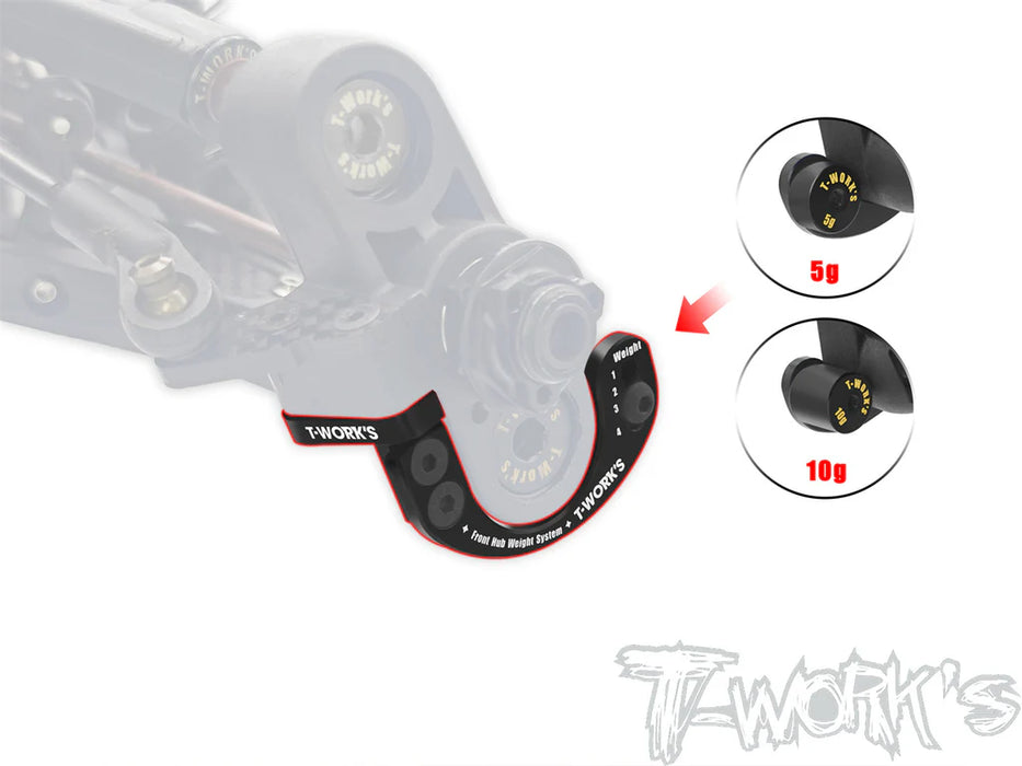 Front Hub Weight System for Mugen MBX8R