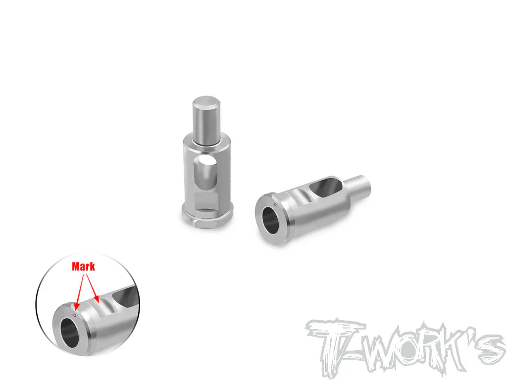Tworks TP-223-B Titanium King Pin (L) for Kyosho MP11 - 2pcs — Herts RC ...