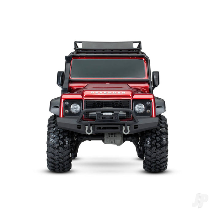 TRX-4 Land Rover Defender 1/10th 4x4 Electric Trail Crawler (Clipless Body)- Red *