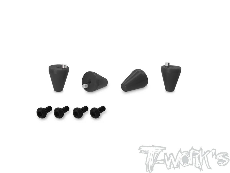 Starter Box Spacing Post Black - 4pcs