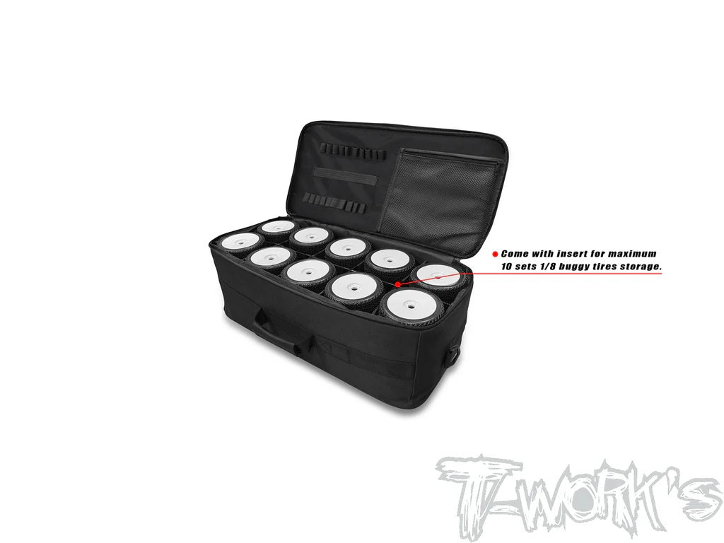 Tworks TT-110-GB 1/8th Tyre Carry Bag — Herts RC Models