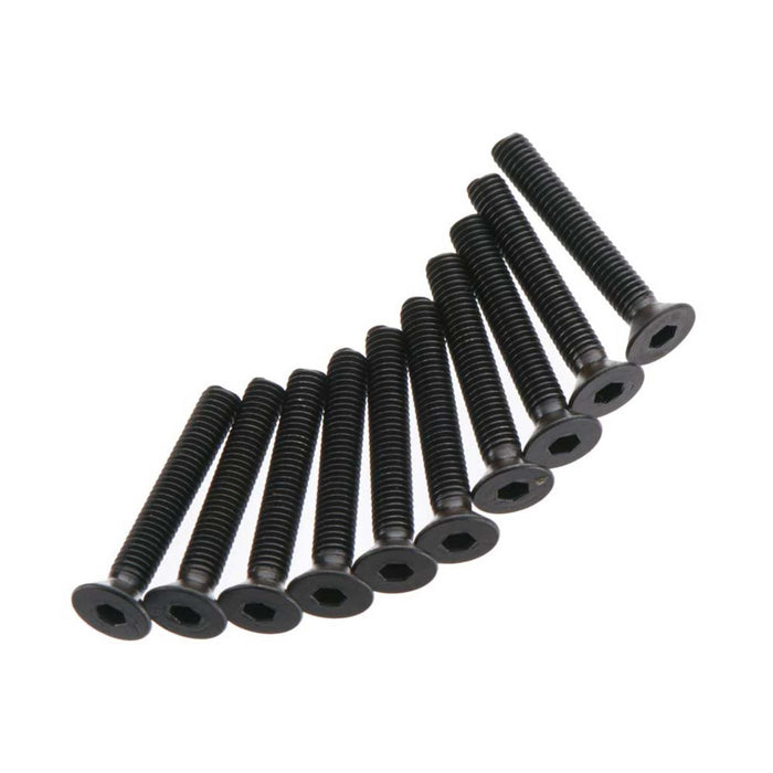 Flat Head Screw 3x20mm - Pack of 10 *