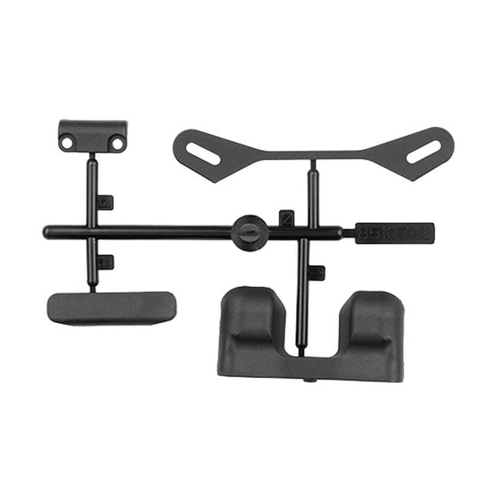 RC10B4 Shock Tower Covers & Bumper Set
