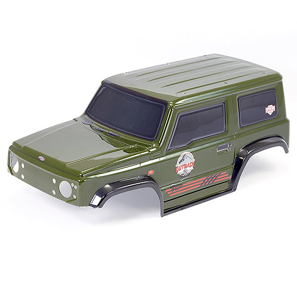 Outback 3 Paso Painted Bodyshell - Green