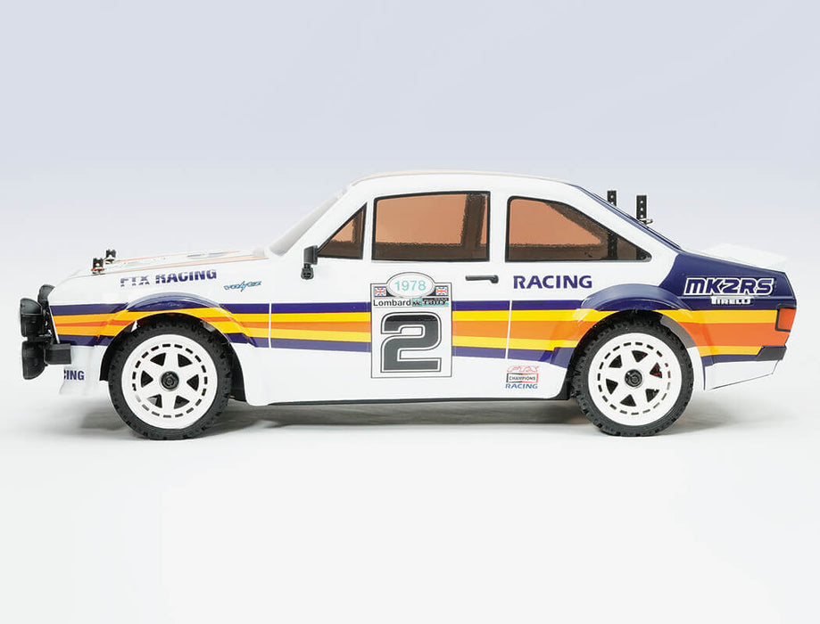 MK2RS 1/10th Brushless 4WD Rally Car RTR - White
