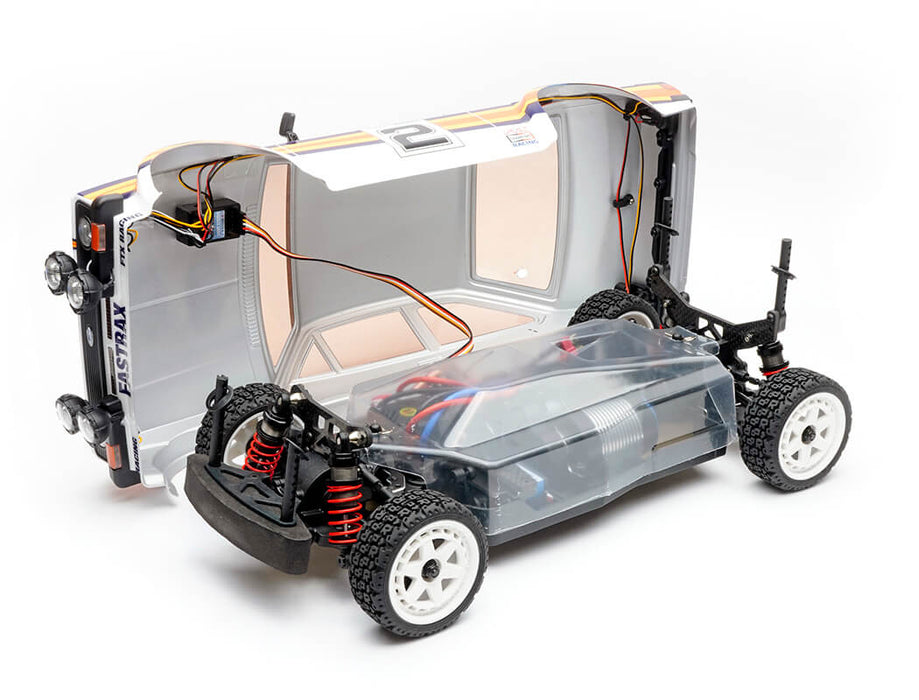 MK2RS 1/10th Brushless 4WD Rally Car RTR - White