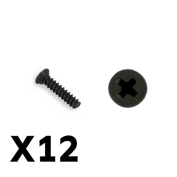 Tracer Countersunk Self Tapping Screws 2.6x12mm