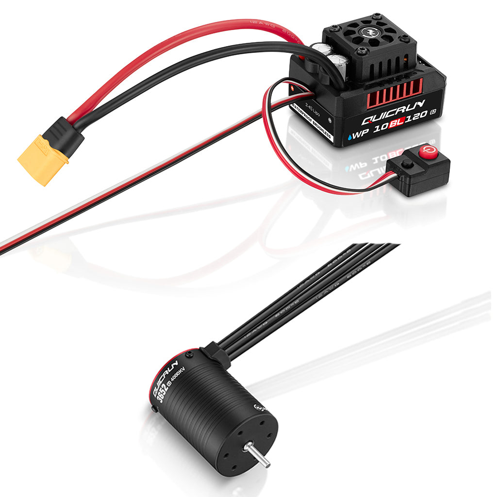 HOBBYWING Quicrun 120a Sensörlü Esc 10BL120 G2 • Team NCRC