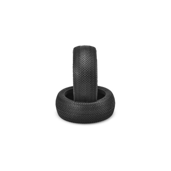 Rehab 1/8th Buggy Tyre & Insert Silver Compound - 1pr