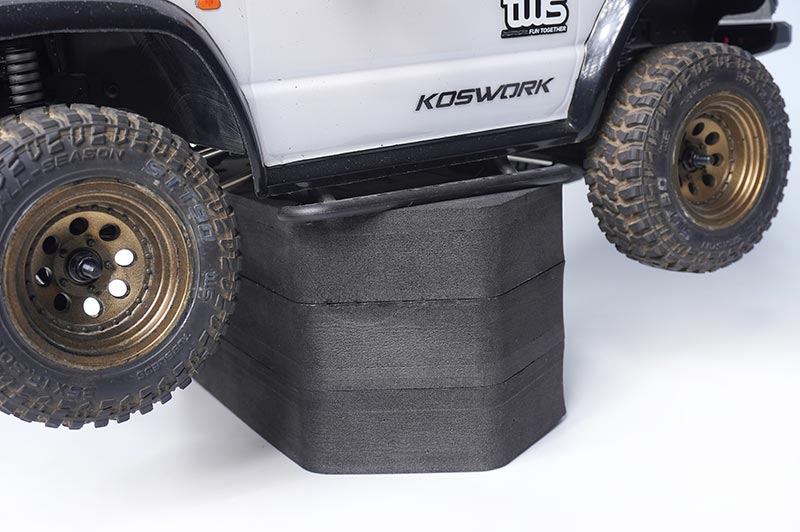 Foam Car Maintenance Stand for 1/8th Off Road H90 206x110mm