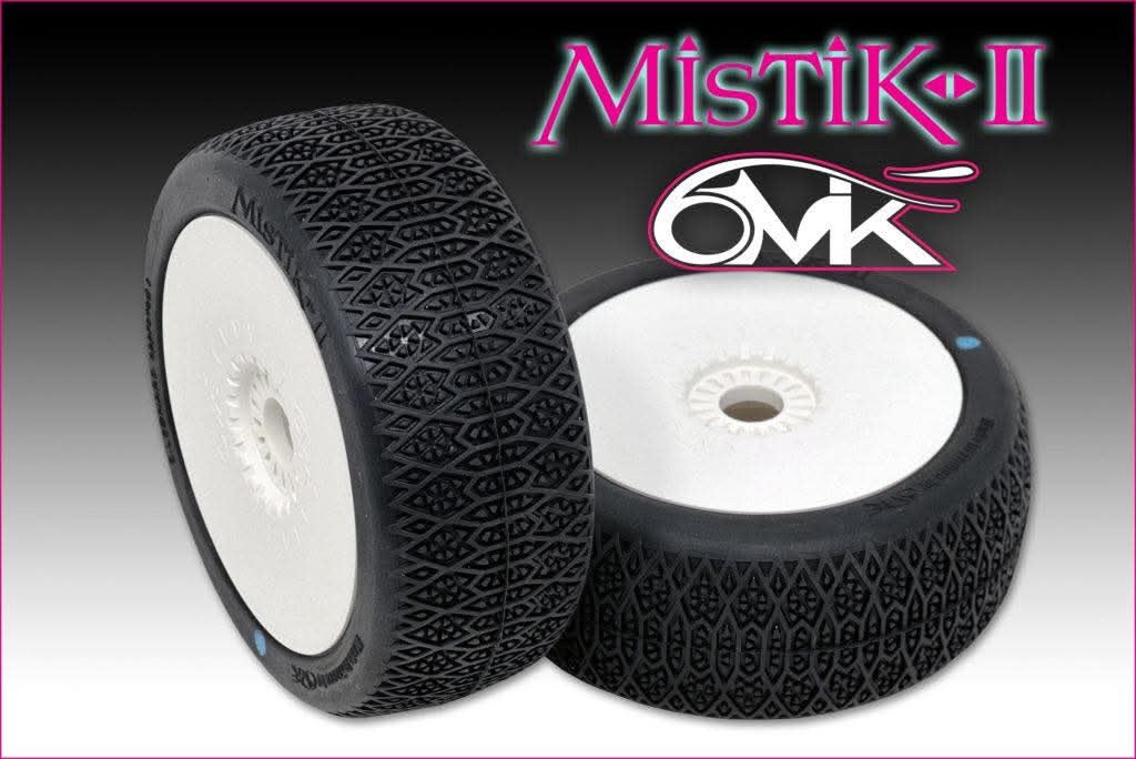 Mistik 2 Blue 1/8th Buggy Un-Glued Tyre Deal - 1 Set