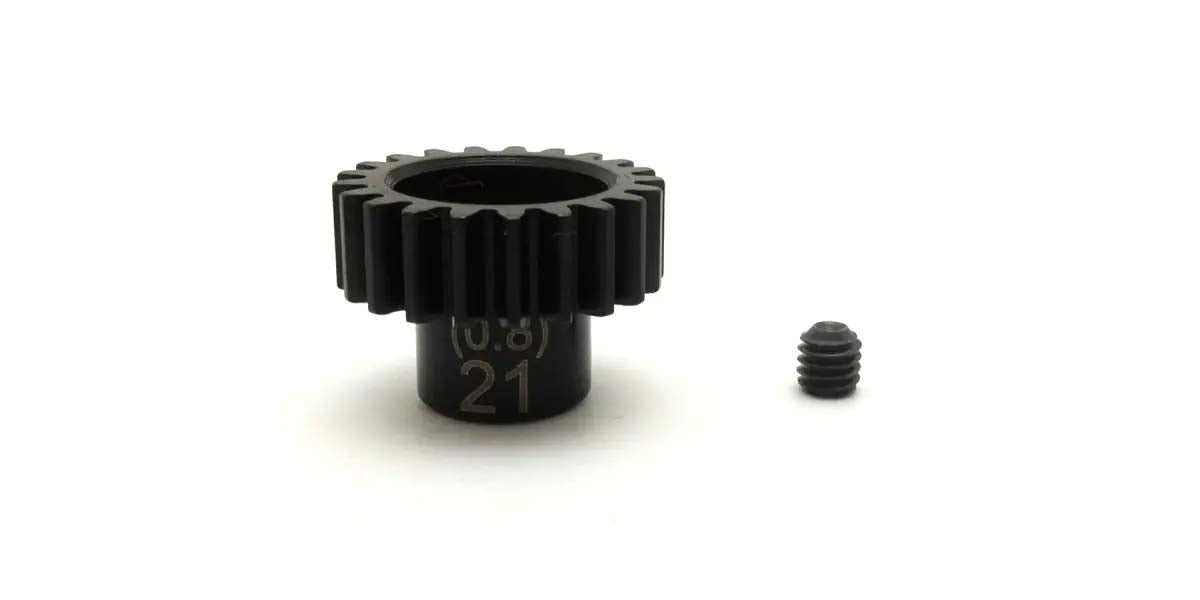 Pinion Gear 21T 1/8th (Mod 0.8-D5.0) Steel