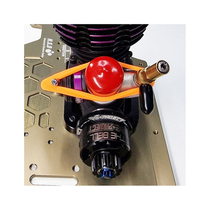 Carburettor Retaining Band 2pcs - Orange