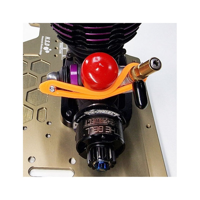 Carburettor Retaining Band 2pcs - Orange