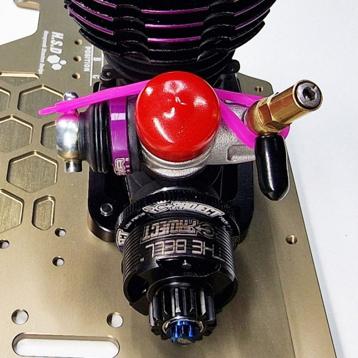 Carburettor Retaining Band 2pcs - Pink