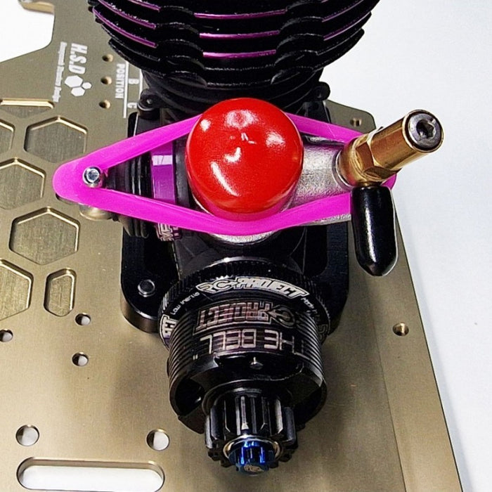 Carburettor Retaining Band 2pcs - Pink