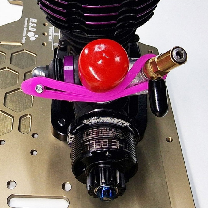 Carburettor Retaining Band 2pcs - Pink