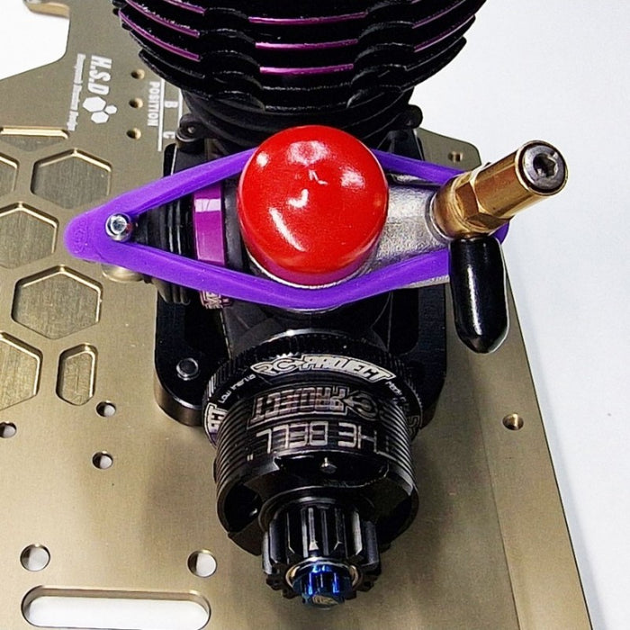 Carburettor Retaining Band 2pcs - Purple