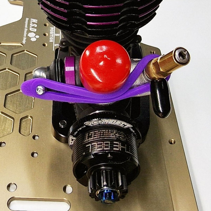 Carburettor Retaining Band 2pcs - Purple
