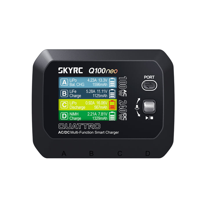 Q100Neo AC/DC Multi Function Smart Charger