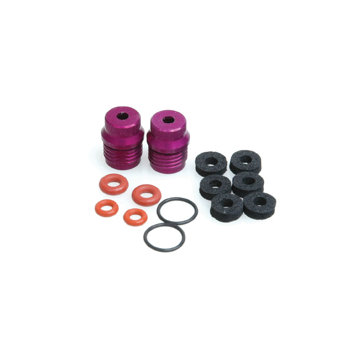 Purple Alloy Shock Seal Housing - 1pr