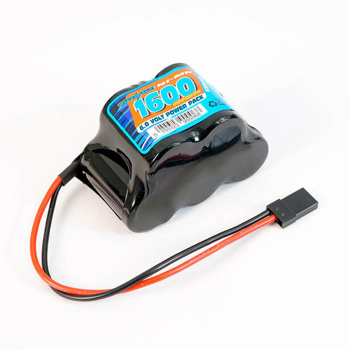 1600maH 6.0V NimH Receiver Hump Battery with JR Plug